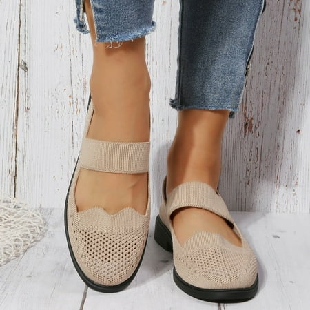 NEGJ Casual Womens Shoes Non Slip Mesh Solid Color Slip On Round Toe Breathable Square Heel Work Single Shoes
NEGJ Casual Womens Shoes Non Slip Mesh Solid Color Slip On Round Toe Breathable Square Heel Work Single Shoes