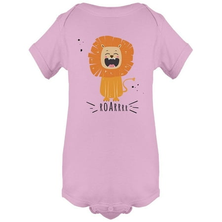 Roar Cute Lion Bodysuit Infant -Image by Shutterstock 6 Months