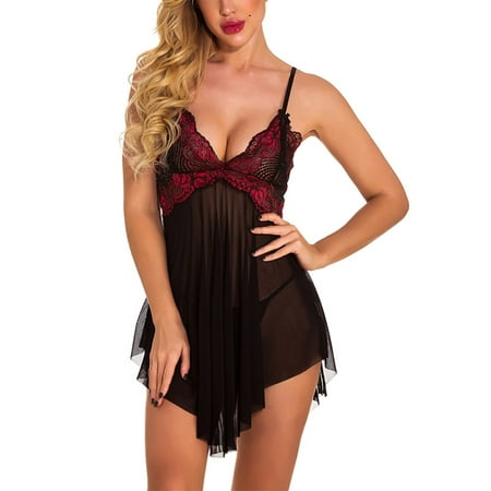 Glookwis Ladies Chemise Adjustable Strap Lingerie Sleeveless Nightwear Gift Irregular Hem Babydoll Deep V Neck Sleepwear Wine Red XL
Glookwis Ladies Chemise Adjustable Strap Lingerie Sleeveless Nightwear Gift Irregular Hem Babydoll Deep V Neck Sleepwear Wine Red XL