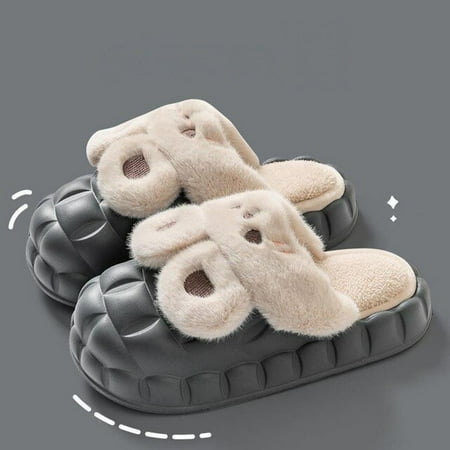 CoCopeaunt Winter New Cute Funny Cartoon Rabbit Slipper Man Women Lovers Waterproof Detachable Liner Home Slippers Indoors Flip Flops
CoCopeaunt Winter New Cute Funny Cartoon Rabbit Slipper Man Women Lovers Waterproof Detachable Liner Home Slippers Indoors Flip Flops
