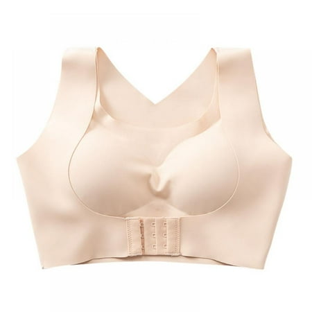 Correction Seamless Latex Underwear Gathering Adjustable Front Buckle Underwireless Bras Plus Size
Correction Seamless Latex Underwear Gathering Adjustable Front Buckle Underwireless Bras Plus Size