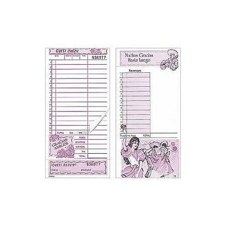 KNG - 3144LSE - 2-Part Loose Mexican Guest Checks