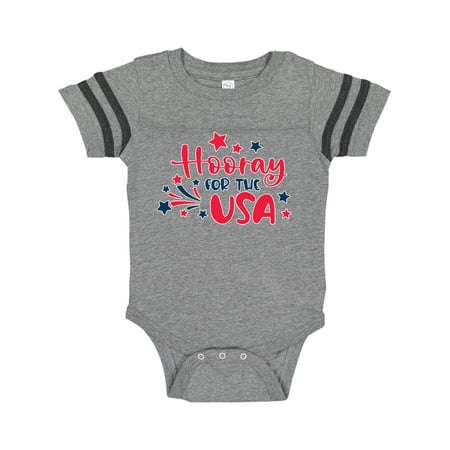 Inktastic 4th of July Hooray for the USA with Red and Blue Stars Gift Baby Boy or Baby Girl Bodysuit
Inktastic 4th of July Hooray for the USA with Red and Blue Stars Gift Baby Boy or Baby Girl Bodysuit
