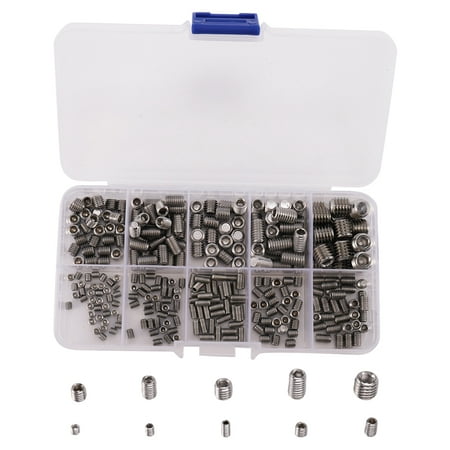 300Pcs / Set -M8 Hexagonal Screw Assortment Kit Set
