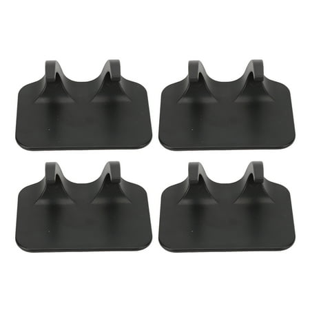 Bathroom Adhesive Hook Double Head 4 Pcs Strong Stickiness Waterproof Adhesive Door Hook Sturdy ABS For Bedroom Black
Bathroom Adhesive Hook Double Head 4 Pcs Strong Stickiness Waterproof Adhesive Door Hook Sturdy ABS For Bedroom Black
