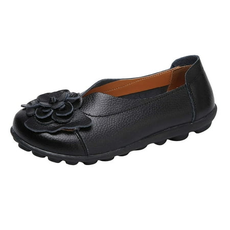 Cptfadh Slippers For Women Shoes Women s Soft Leather Flat Casual Shoes Comfortable Flower Slip on Single Shoes
Cptfadh Slippers For Women Shoes Women s Soft Leather Flat Casual Shoes Comfortable Flower Slip on Single Shoes