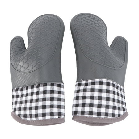 2pcs Silicone Microwave Oven Heat Insulation and Hot Proof Cover Gloves (Grey)
2pcs Silicone Microwave Oven Heat Insulation and Hot Proof Cover Gloves (Grey)