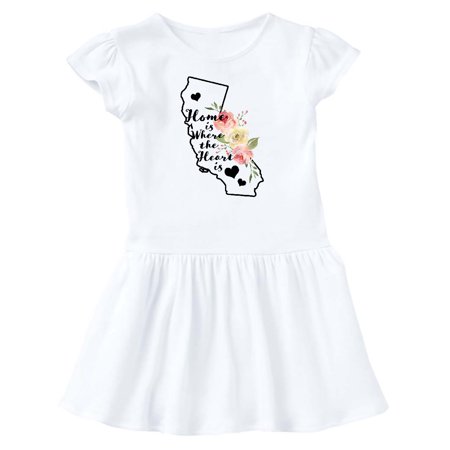 Inktastic California Home is Where the Heart is with Watercolor Floral Gift Baby Girl Dress
Inktastic California Home is Where the Heart is with Watercolor Floral Gift Baby Girl Dress