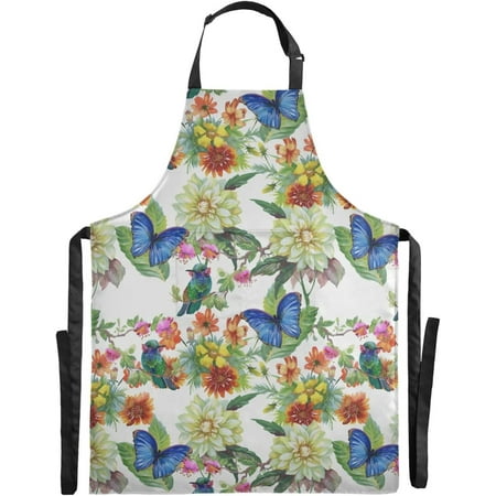 Hyjoy 34.7×26.7in Birds & Butterflies Apron Larger Size Baking Cooking kitchen Aprons for Women and Men Aprons for Women with Pockets
Hyjoy 34.7×26.7in Birds & Butterflies Apron Larger Size Baking Cooking kitchen Aprons for Women and Men Aprons for Women with Pockets