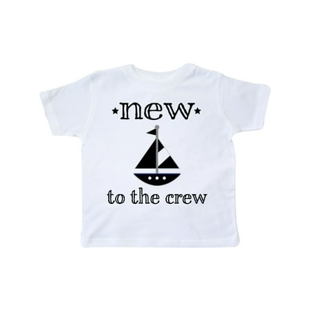 Inktastic New To The Crew Newborn Gift Toddler Boy or Toddler Girl T-Shirt