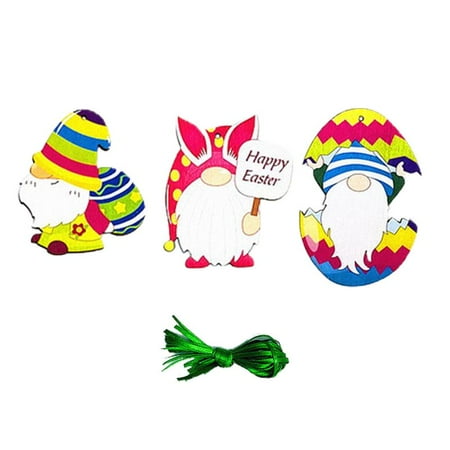 3Pcs Easter Gnome Pendant Ornaments Wooden Bunny Egg Elf Hanging Tags DIY Decor
3Pcs Easter Gnome Pendant Ornaments Wooden Bunny Egg Elf Hanging Tags DIY Decor