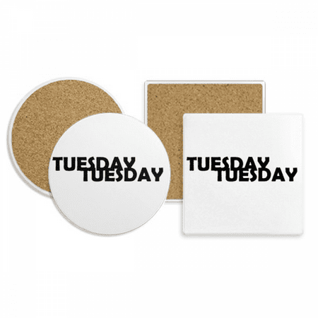 Stylish Characters Tuesday Coaster Cup Mug Holder Absorbent Stone Cork Base Set
Stylish Characters Tuesday Coaster Cup Mug Holder Absorbent Stone Cork Base Set