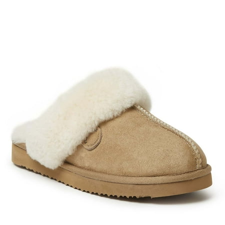 Fireside By Dearfoams Women s Sydney Genuine Shearling Scuff