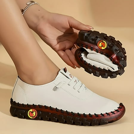 SHENZHYIXINC Comfortable Women‘s Simple Flat Lace Up Soft Sole Casual Shoes Lightweight Low Top Shoes for Women Stylish and Versatile Women‘s Casual Flat Shoes with Soft Sole
SHENZHYIXINC Comfortable Women‘s Simple Flat Lace Up Soft Sole Casual Shoes Lightweight Low Top Shoes for Women Stylish and Versatile Women‘s Casual Flat Shoes with Soft Sole
