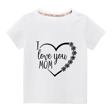 Midsumdr Toddler Kids Boys Girls Tops Valentine s Day 2024 Fashion Short Sleeve Round Neck Tops Cute Solid Color Love Heart Printed Tops
Midsumdr Toddler Kids Boys Girls Tops Valentine s Day 2024 Fashion Short Sleeve Round Neck Tops Cute Solid Color Love Heart Printed Tops