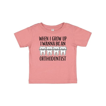 Inktastic Future Orthodontist Dental Care Gift Gift Baby Boy or Baby Girl T-Shirt