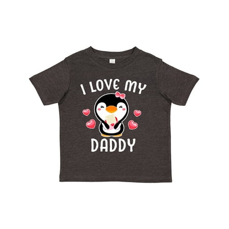 Inktastic I Love My Daddy with Cute Penguin and Hearts Gift Toddler Toddler Girl T-Shirt 
Inktastic I Love My Daddy with Cute Penguin and Hearts Gift Toddler Toddler Girl T-Shirt