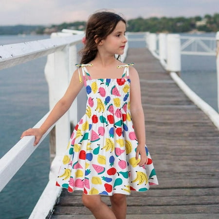 Hunpta Kids Dresses Clothes Baby Girls Sleeveless Strap Toddler Casual Summer Beach Girls Dress&Skirt
Hunpta Kids Dresses Clothes Baby Girls Sleeveless Strap Toddler Casual Summer Beach Girls Dress&Skirt