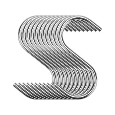 wendunide 10Pcs S Shaped Hanging Hooks Stainless Steel for Kitchen Bathroom Bedroom Silver
wendunide 10Pcs S Shaped Hanging Hooks Stainless Steel for Kitchen Bathroom Bedroom Silver