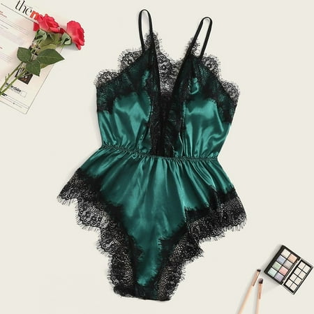 〖TOTO〗Intimates For Women Lace Plus Size V-Neck Teddy Bodysuit Backless Jumpsuit Lingerie 3-6Xl
〖TOTO〗Intimates For Women Lace Plus Size V-Neck Teddy Bodysuit Backless Jumpsuit Lingerie 3-6Xl