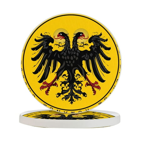 Circular Drink Coasters Set Flags Of The Holy Roman Empire Double-Headed Eagle Beautiful Home Decor Diatomite Heat-Resistant Diatomite Protect Table Countertop
Circular Drink Coasters Set Flags Of The Holy Roman Empire Double-Headed Eagle Beautiful Home Decor Diatomite Heat-Resistant Diatomite Protect Table Countertop