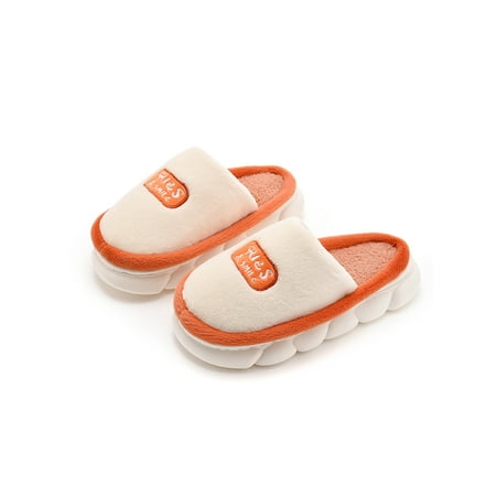 Daeful Mens Casual Platform Home Shoe Bedroom Lightweight Non-slip Soft Sole Winter Warm Slippers White-Orange 7-7.5
Daeful Mens Casual Platform Home Shoe Bedroom Lightweight Non-slip Soft Sole Winter Warm Slippers White-Orange 7-7.5