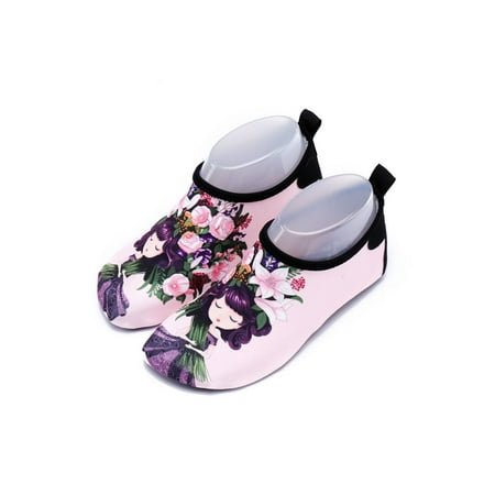 Zodanni Kids Beach Shoe Swim Aqua Socks Barefoot Water Sport Shoes Surf Flats Summer Breathable Quick Dry Pink Bouquet Girl 2.5Y-3Y
Zodanni Kids Beach Shoe Swim Aqua Socks Barefoot Water Sport Shoes Surf Flats Summer Breathable Quick Dry Pink Bouquet Girl 2.5Y-3Y