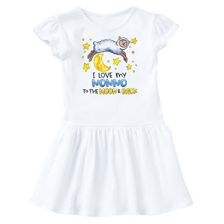 Inktastic I Love my Nonno to the Moon and Back Cute Sheep Gift Toddler Girl Dress
Inktastic I Love my Nonno to the Moon and Back Cute Sheep Gift Toddler Girl Dress