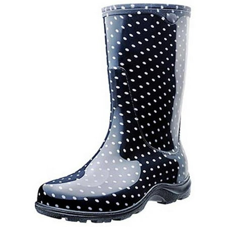 5013BP10 Polka Dot Tall Boot Size 10