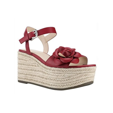 Marc Fisher Womens Venom Embellished Slingback Platform Sandals