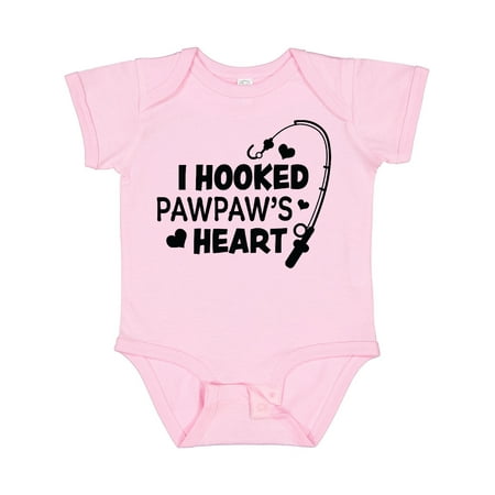 Inktastic I Hooked Pawpaw s Heart with Fishing Rod Gift Baby Boy or Baby Girl Bodysuit
Inktastic I Hooked Pawpaw s Heart with Fishing Rod Gift Baby Boy or Baby Girl Bodysuit