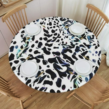Spot Pattern Black White Color Oil Proof Tablecloth for Circular Tables in Kitchen 40 -48 24jl19caA51
Spot Pattern Black White Color Oil Proof Tablecloth for Circular Tables in Kitchen 40 -48 24jl19caA51