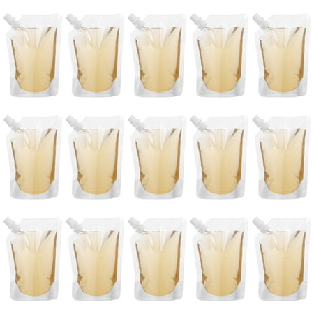 Amosfun 50pcs Transparent Beverage Flasks Standing Liquor Pouches Portable Plastic Drinks Bags Juice Bags
Amosfun 50pcs Transparent Beverage Flasks Standing Liquor Pouches Portable Plastic Drinks Bags Juice Bags