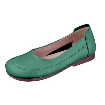 GNEIKDEING Womens Shoes Retro Shoes Soft Sole Flat Solid Color Work Shoes Single Shoes Solid Color Casual Shoes Gift on Clearance
GNEIKDEING Womens Shoes Retro Shoes Soft Sole Flat Solid Color Work Shoes Single Shoes Solid Color Casual Shoes Gift on Clearance