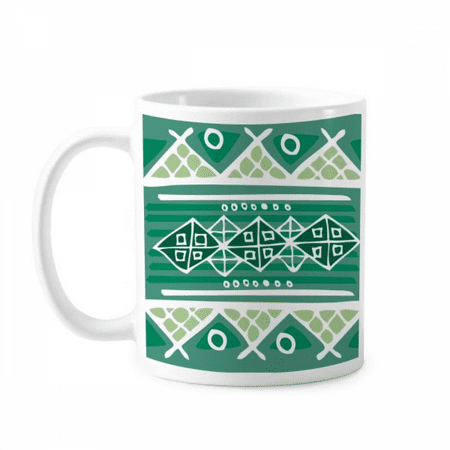 

Green Hills Mexico Totems Ancient Civilization Mug Pottery Cerac Coffee Porcelain Cup Tableware