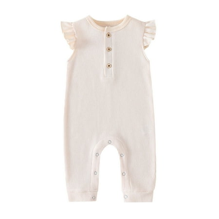 WUXIAN Toddler Baby Boy Girls Solid Color Romper Ruffle Short Sleeve Jumpsuits Onesie Infants Children Lovely Dailywear
WUXIAN Toddler Baby Boy Girls Solid Color Romper Ruffle Short Sleeve Jumpsuits Onesie Infants Children Lovely Dailywear