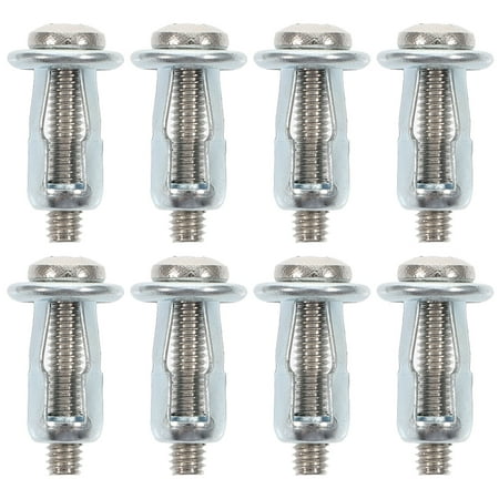 8pcs Hollow Door Anchor Expansion Nut Jack Nut With Screw Jack Fixing Nut