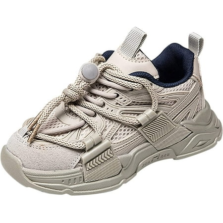 Unisex-Child Lace Up Slip on Sneaker Non-Slip Sports Shoes Mesh Thick Soled Shoes Outdoor Playing
Unisex-Child Lace Up Slip on Sneaker Non-Slip Sports Shoes Mesh Thick Soled Shoes Outdoor Playing