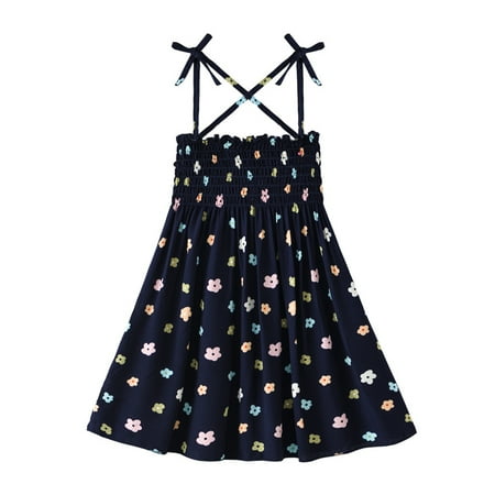 EHTMSAK Infant Baby Toddler Child Children Kids Summer Dresses for Girl Square Neck Sleeveless Sundress Floral Dress Blue 1Y-6T 110
EHTMSAK Infant Baby Toddler Child Children Kids Summer Dresses for Girl Square Neck Sleeveless Sundress Floral Dress Blue 1Y-6T 110