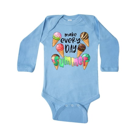 Inktastic Make Every Day Summer- Ice Cream Cones Gift Baby Boy or Baby Girl Long Sleeve Bodysuit
Inktastic Make Every Day Summer- Ice Cream Cones Gift Baby Boy or Baby Girl Long Sleeve Bodysuit