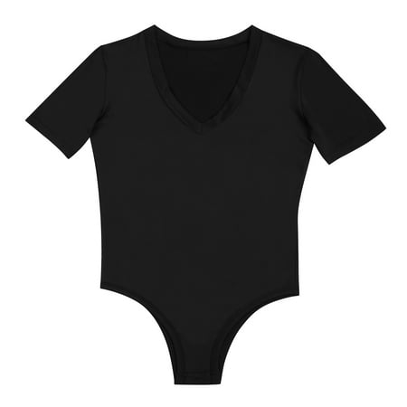 Women Fashionable Elegant Short Sleeve bodysuits Crew Neck Ribbed Knit Leotards Underbust Detailing Tops For Casual Daily Wear
Women Fashionable Elegant Short Sleeve bodysuits Crew Neck Ribbed Knit Leotards Underbust Detailing Tops For Casual Daily Wear