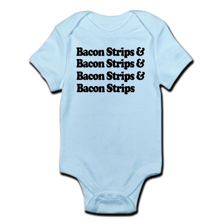 CafePress - Bacon Strips Infant Bodysuit - Baby Light Bodysuit