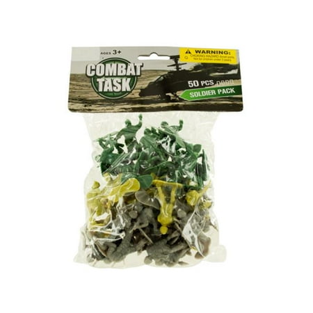 Bulk Buys KA301-72 Plastic Action Figures, 72 Piece