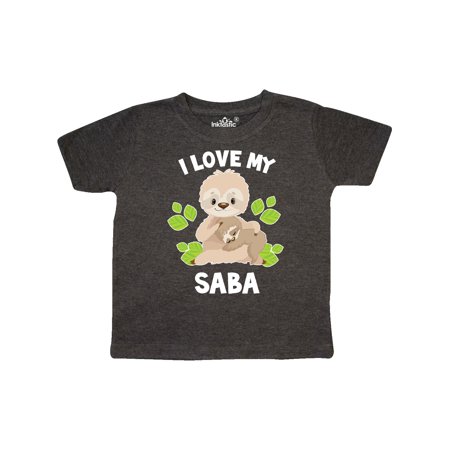 Inktastic Cute Sloth I Love My Saba with Green Leaves Gift Toddler Boy or Toddler Girl T-Shirt
Inktastic Cute Sloth I Love My Saba with Green Leaves Gift Toddler Boy or Toddler Girl T-Shirt