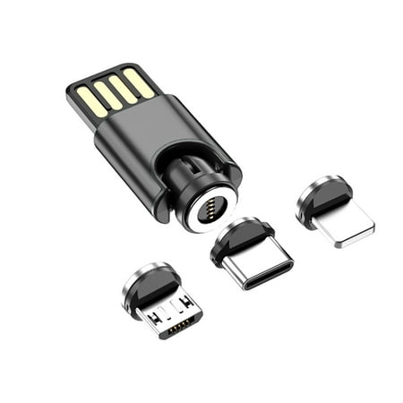 3 In 1 Magnetic Suction Adapter USB Portable Adapter Universal Magnetic Suction Adapter Works With All Devices
3 In 1 Magnetic Suction Adapter USB Portable Adapter Universal Magnetic Suction Adapter Works With All Devices