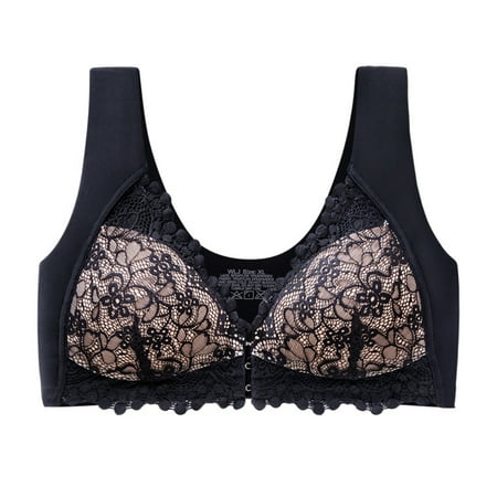 Pretty Comy Lace Bras Seamless Wire Free Everyday Bras for A to E Cups V Neck Soft and Light Basic Bras for Women
Pretty Comy Lace Bras Seamless Wire Free Everyday Bras for A to E Cups V Neck Soft and Light Basic Bras for Women