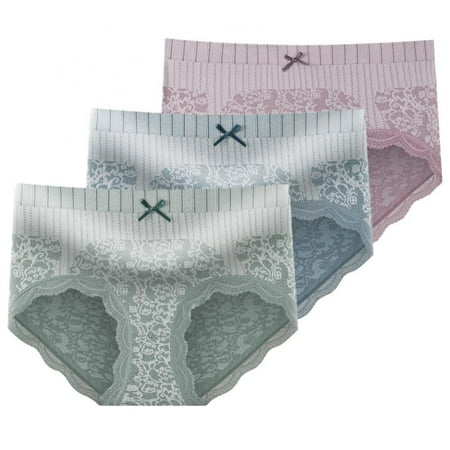 Popvcly 3 Pack Women s Graphene Panties Mid-rise Comfortable Intimates Underpants Breathable Lady Briefs
Popvcly 3 Pack Women s Graphene Panties Mid-rise Comfortable Intimates Underpants Breathable Lady Briefs