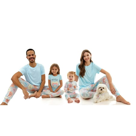 Derek Heart Valentine s Day Matching Family Pajamas Sleepwear Set
