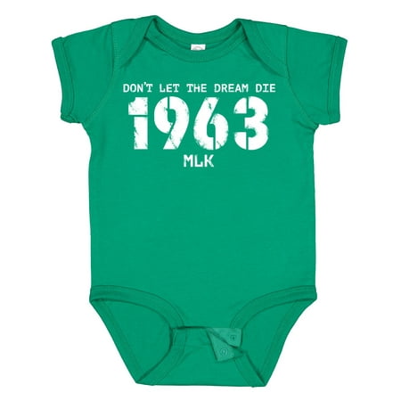 Inktastic Don t Let the Dream Die 1963 MLK Gift Baby Boy or Baby Girl Bodysuit
Inktastic Don t Let the Dream Die 1963 MLK Gift Baby Boy or Baby Girl Bodysuit