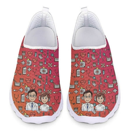 Doctor Nurse Print Luxury Summer Woman Flats Casual Shoes for Women Mesh Sneaker Ladies Slip on Loafers Footwear Beach Shoe
Doctor Nurse Print Luxury Summer Woman Flats Casual Shoes for Women Mesh Sneaker Ladies Slip on Loafers Footwear Beach Shoe